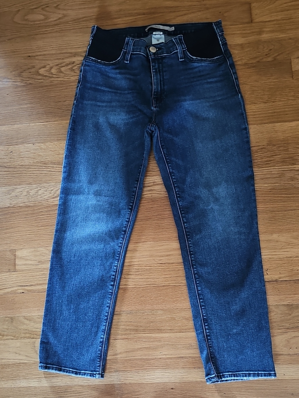 Hudson Maternity Nico Stretch Jeans Women's 29" Waist X 26" Short Ankle Length